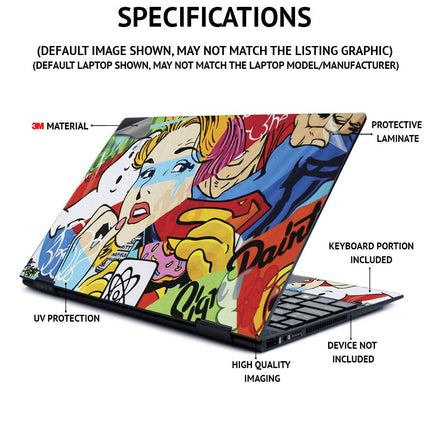 MightySkins Skin pour HP Spectre x360 15" (2020) - Marbre vert | Autocollant en vinyle protecteur, durable et unique | Facile à appliquer, à retirer et à changer de style | Fabriqué aux États-Unis