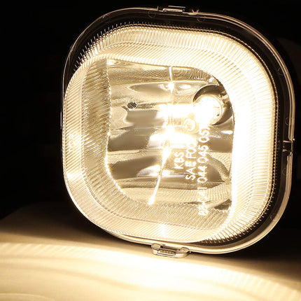 DNA Motoring FL-OEM-0044L Left Oem Fog Light/Lamp [for 05-07 Ford Super Duty/Excursion]