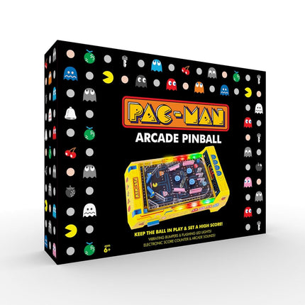Merchant Ambassador Electronic Arcade Pinball Pac-Man Edition Desktop Game