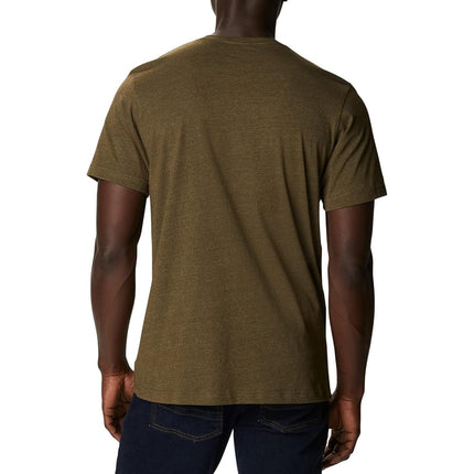 Camisa de senderismo de manga corta Columbia Thistletown Hills para hombre, verde oliva/salvia, extra pequeña