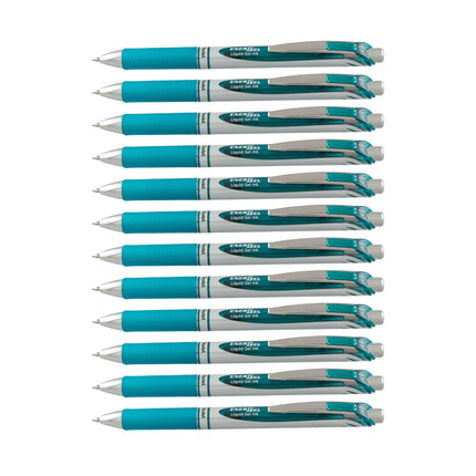 EnerGel XM Retractable Turquoise Ink Rollerball Pe