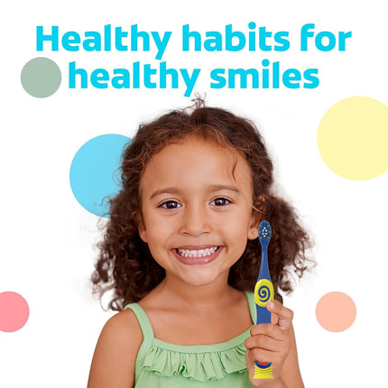Colgate Kids Bluey Toothbrush, Extra Soft, 2 Pack
