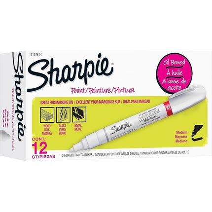 SHARPIE Paint Medium White OS