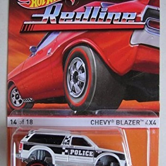 Hot Wheels Redline Chevy Blazer 4x4 14/18, White