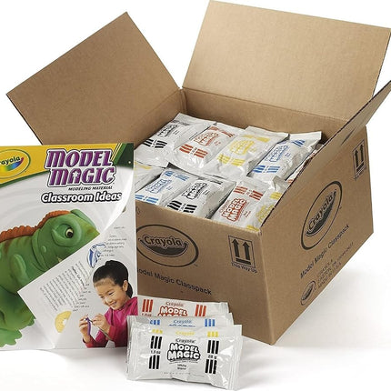Crayola Model Magic Bulk, Clay Alternative, 75 Count Classpack, Assorted Colors