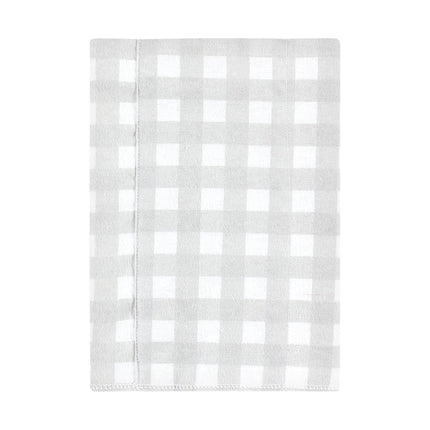 Hudson Baby Unisex Baby Cotton Flannel Burp Cloths, Neutral Woodland Pals 4-Pack, One Size