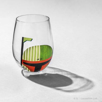 JoyJolt Star Wars™ Helmet Hues Tumblers Stemless Glasses. Set of 4 Large 19oz Stemless Glass Drinking Glasses, Star Wars Kitchen Glasses. Star Wars Gifts and, Star Wars Collectibles for Adults