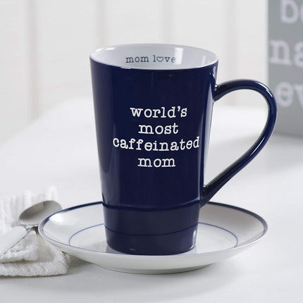 Pavilion Gift Company 14015 Stoneware Mug, Real Moms Make Twins