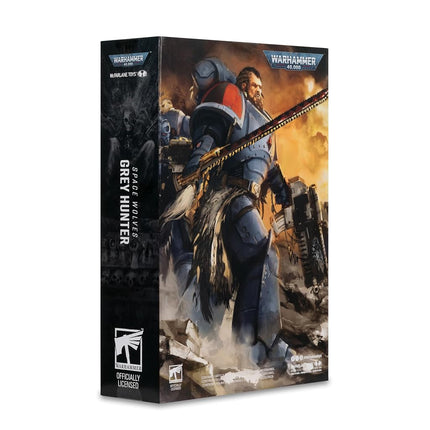 McFarlane Warhammer 40,000 Grey Hunter (Space Wolves) 7in Action Figure Toys
