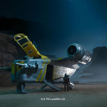 Star Wars™ Micro Galaxy Squadron Razor Crest - 18 cm Vehicle with 2,5 cm Micro Figure Accessory