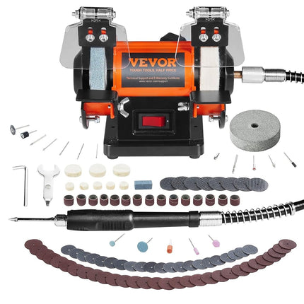 VEVOR Jewelry Polisher, Bench Grinder Polishing & 