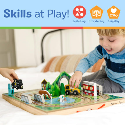 Melissa & Doug | Take-Along Railroad