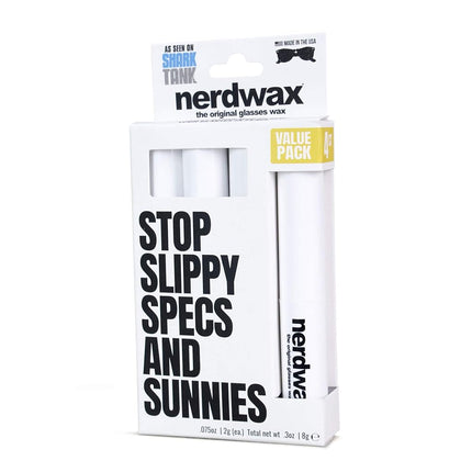 Nerdwax Stop Slipping Glasses as Seen on Shark Tan