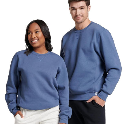 Russell Athletic Men's Dri-Power Crewneck Fleece Sweatshirt, Vintage Blue Large