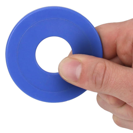 GoSports Bottle Opener Replacement Washer Set - Plastic Coated Metal with Bottle Opener - Set of 8 Washers
