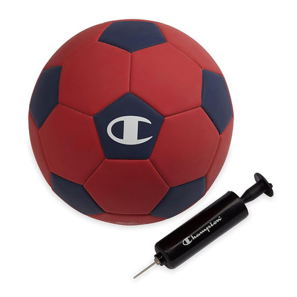 Champion Prodigy Soccer Ball (Size 5, Tango Red/Me