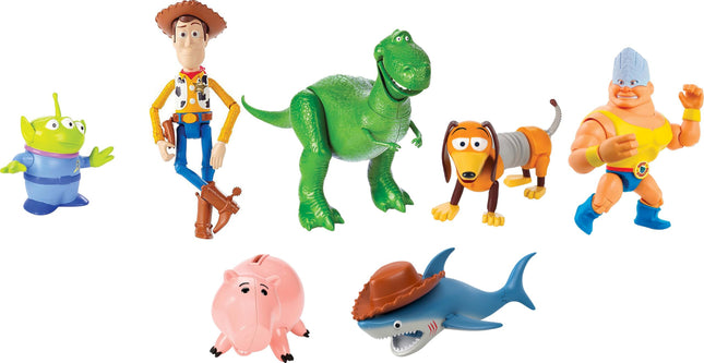Mattel Disney and Pixar Toy Story Set of 7 Action 