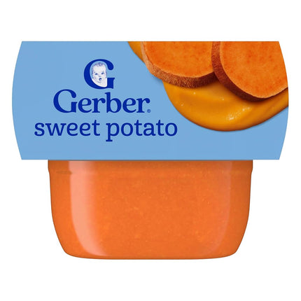 Gerber Purees 1st Foods Sweet Potato Baby Food Tub