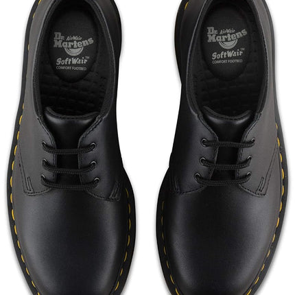 Dr. Martens Unisex-Adult 1461 Slip Resistant Service Boots Food Shoe, Black Industrial Full Grain, 8 Women/7 Men