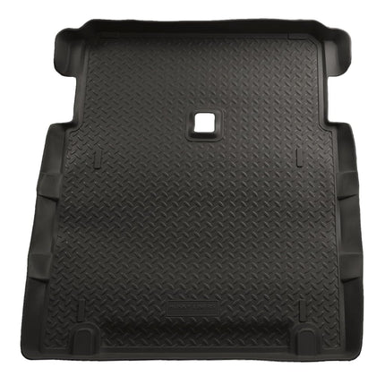 Revestimiento de carga de goma de ajuste personalizado Husky Liners para modelos selectos de Jeep Wrangler (negro) por Husky Liners