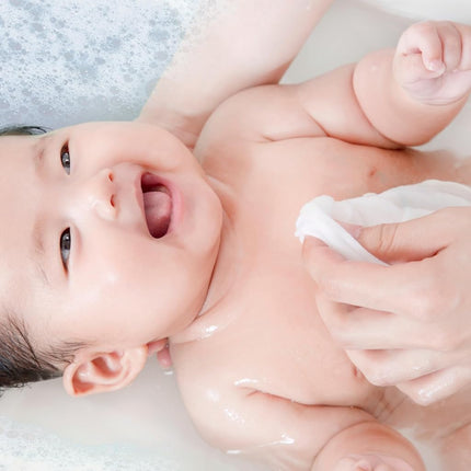 River – Lot de 10 gants de toilette en éponge pour bébé – 100 % coton biologique, absorbants et doux pour bébés et tout-petits filles, garçons, unisexe, motif Seafoam Terra Rainbow, taille unique
