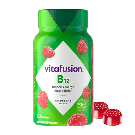 Vitafusion Vitamin B-12 1000 mcg Supplement, 60 Co
