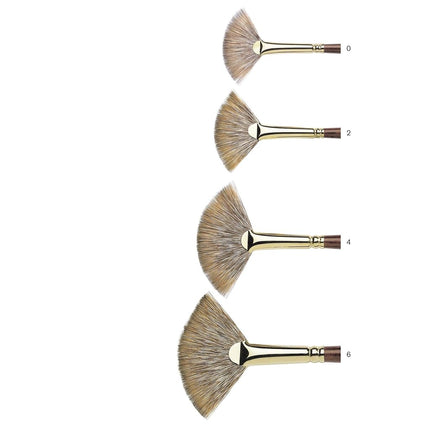 Winsor and Newton Monarch Brush - Fan Size 4