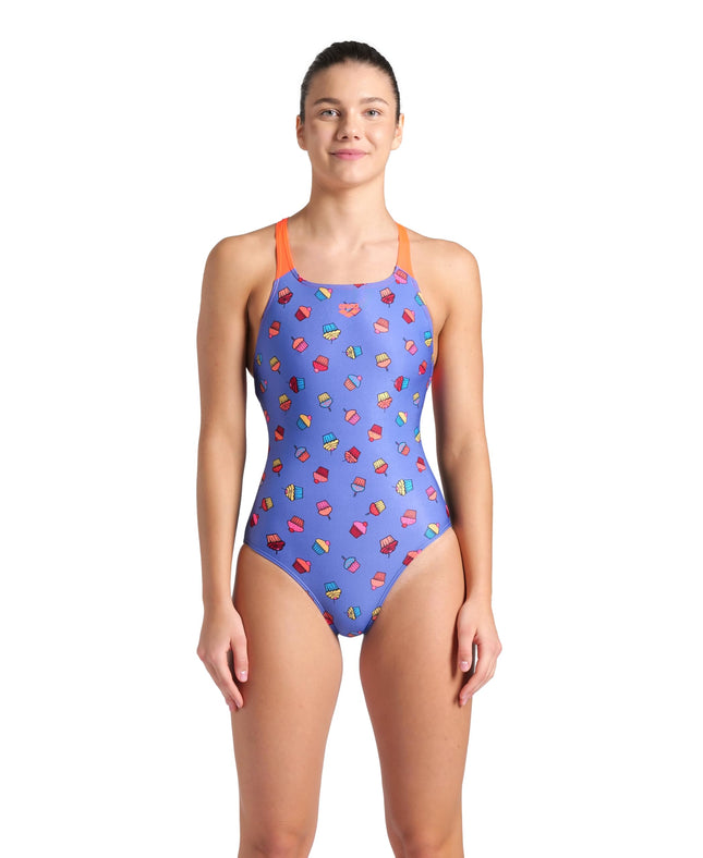 ARENA Women's Performance Cupcakes Swim Pro Back O