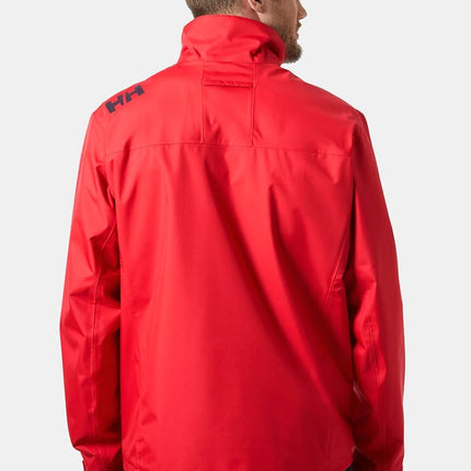 Helly Hansen Men's Crew Jacket, Red 2.0, XL