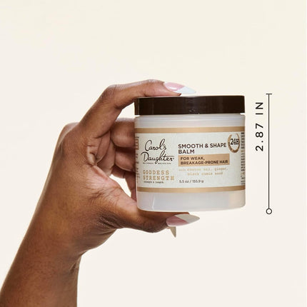 Goddess Strength Bálsamo Capilar Suavizante y Moldeador, Crema Capilar para Cabello Débil y Propenso a la Rotura, 5.5 Fl Oz