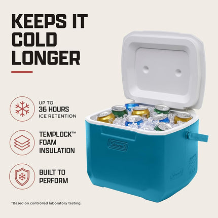 Coleman CHILLER 16QT 5877 OCEAN/W/W C4