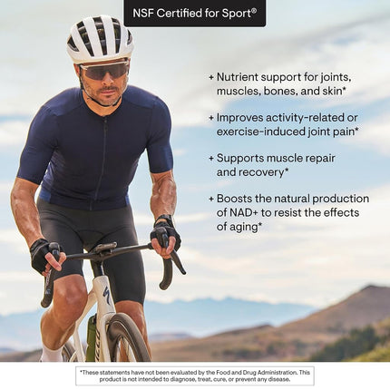 Thorne Collagen Fit - Unflavored Collagen Peptides Powder with Nicotinamide Riboside -15g of Collagen Peptides and 14g Protein per Serving - 17.8 Oz - 30 Servings