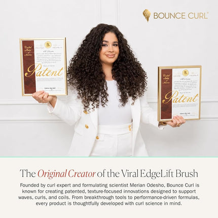 Bounce Curl Reversible Satin Hair Bonnet, Satin Adjustable Band, Frizz-Reducing Night Cap for Wavy, Curly & Coily Hair