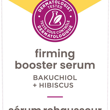 Sérum Potenciador Reafirmante Burt's Bees, Bakuchiol e Hibisco, 28 g