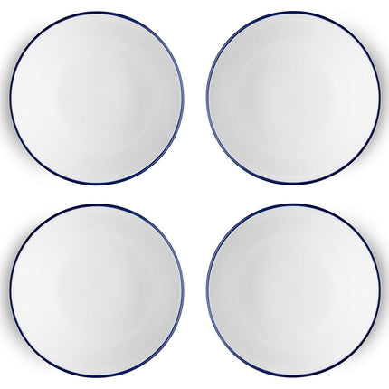 Corelle Livingware Ocean Blues 18 Ounce Soup/Cereal Bowl (Set of 4)