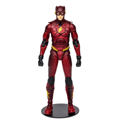 McFarlane Toys, DC Multiverse 7-inch The Flash Batman Costume Action Figure, Collectible DC The Flash Movie Figure with Unique Collector Character Card – Ages 12+