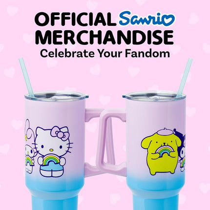 Sanrio Hello Kitty and Friends Rainbow Stainless Steel Tumbler | 40 Ounces