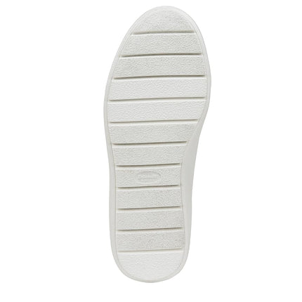 Dr. Scholl's Women's Time Off Sneaker, White Pearls, 6.5 Wide