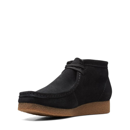 Clarks Men's Shacre Chukka Boot, Black Suede, 9.5 UK