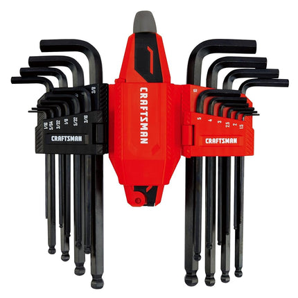 CRAFTSMAN Universal L-to-T Allen Wrench Hex Key Se