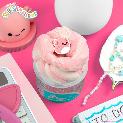 Original Squishmallows Archie The Axolotl Premium Cloud, 8 oz. Cotton Candy Scented with 3 Fun Add Ins, Great 6 Year Old Toys, Super Soft Sludge Toy