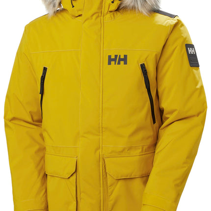 Helly Hansen Men's Reine Parka, Straw, L