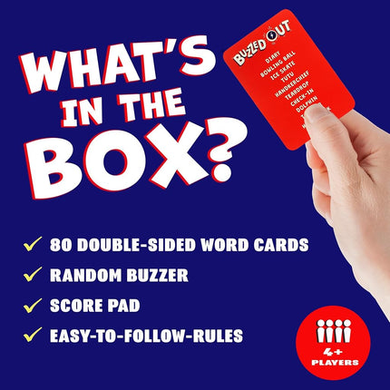 Ginger Fox Card Games (Buzzed Out The Quick-Fire Card Game)