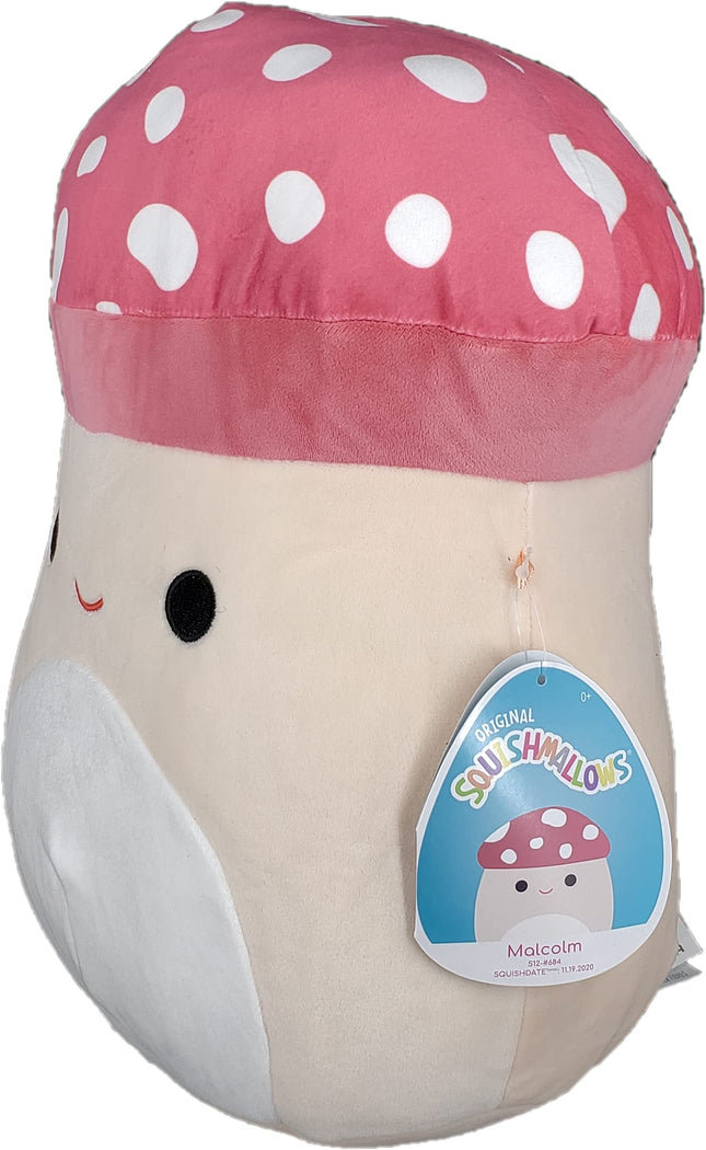 SQUISHMALLOW KellyToys - 8 Inch (20cm) - Malcolm The Mushroom - Super Soft Plush Toy Animal Pillow Pal Buddy Stuffed Animal Birthday Gift