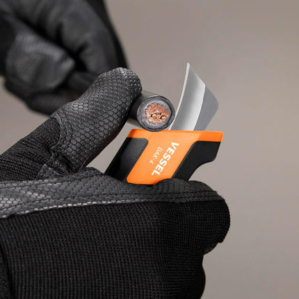 VESSEL DAK-4 Electrical Adjustment Knife (Sickle-shaped Blade)