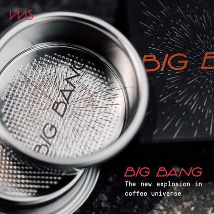 IMS Big Bang Precision Filter Basket Made for Breville Sage 54mm Bottomless portafilters, Double Espresso (h25.5)