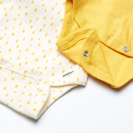 Gerber Baby-Boys Paquete de 8 Bodysuits de Manga Corta, Zorro Azul, 3-6 Meses