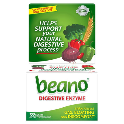 beano Ultra 800 Gas Prevention | Bloating Relief | 100 Tablets | Packaging May Vary