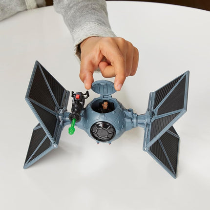 Hasbro Star Wars Mission Fleet Stellar Class Moff Gideon Outland Tie Fighter Attack Of The Empire 6 Cm Tall Figure And Vehicle, Kids Aged 4 And Up