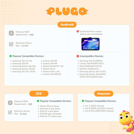 PlayShifu STEM Toy Math Game - Plugo Count (Kit + App with 5 Interactive Math Games) Educational Toy for 4 5 6 7 8 year old Birthday Gifts | Story-based Learning for Kids (Works with tabs/mobiles)